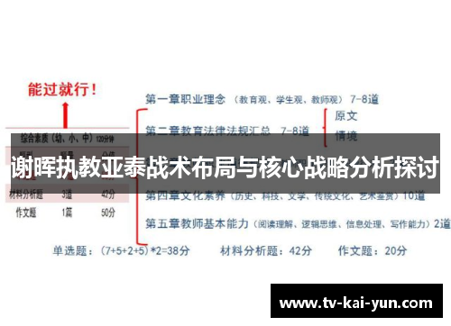 谢晖执教亚泰战术布局与核心战略分析探讨